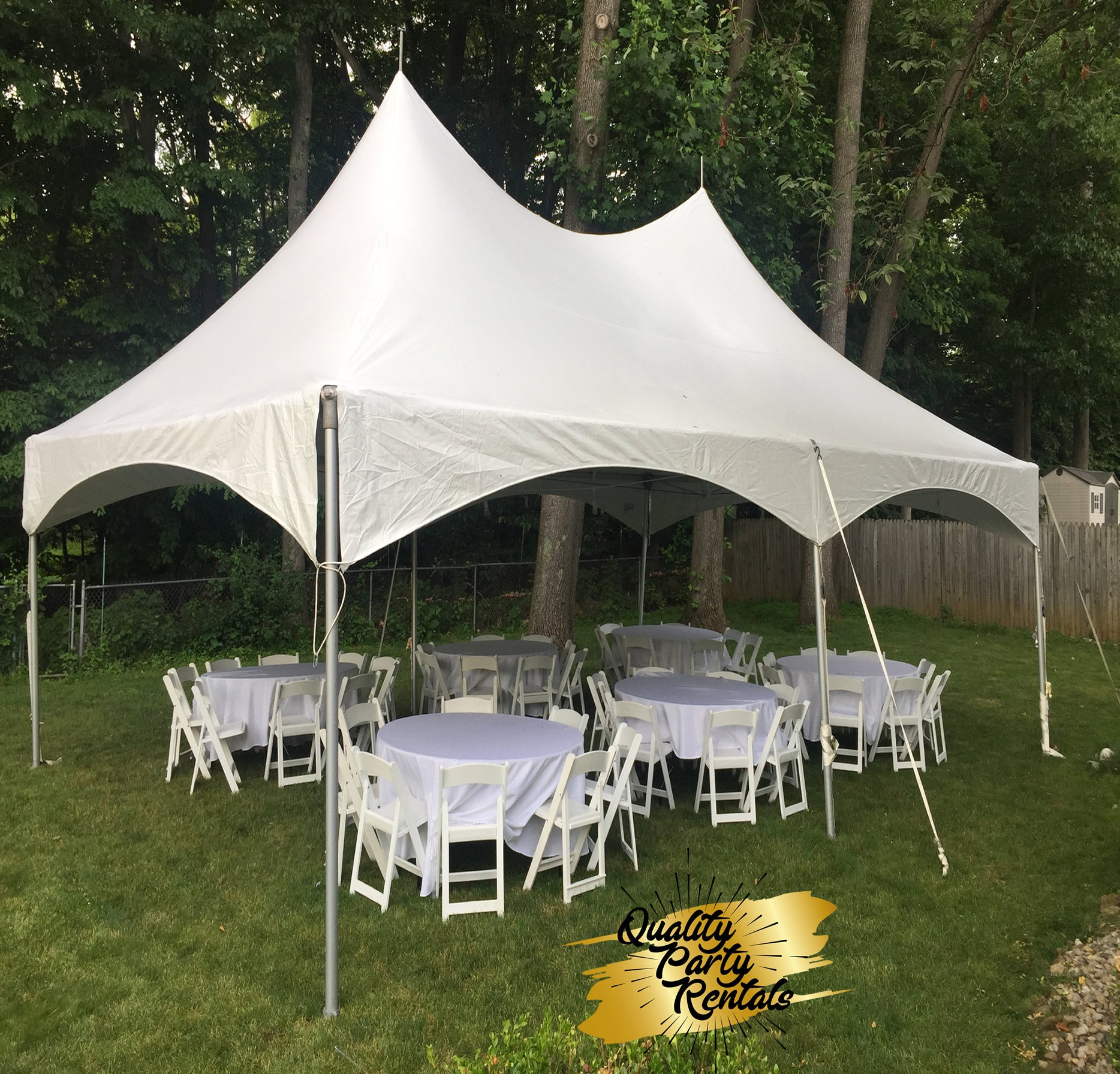 20x30 tent 20 x 30 Party Rental Package – qualitypartyrentals